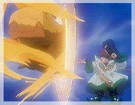 Ascot summoning Atalante (Anime)