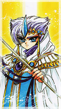 Clef with his staff (Manga)