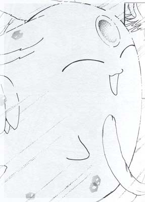 ? turning back into Mokona (Manga)