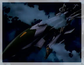 NSX hidden in the clouds (Anime)