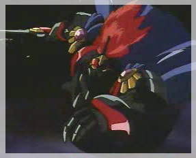 Zagato's Mashin dashing towards the Knights (Anime)